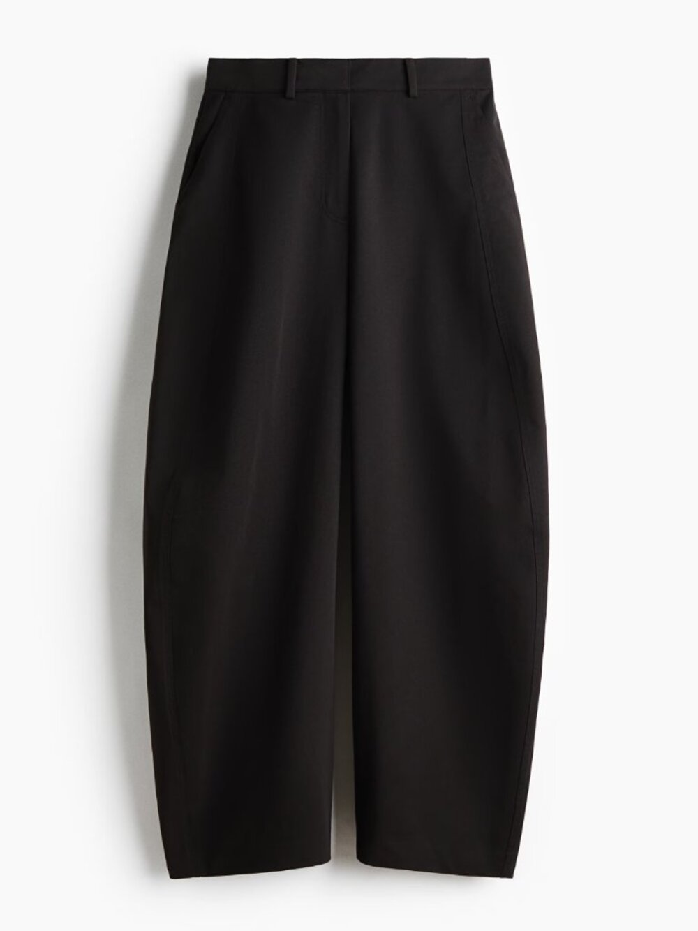 Sculptural Balloon-Leg Trousers | Quiet Luxury Tailoring | NWT | Size 10